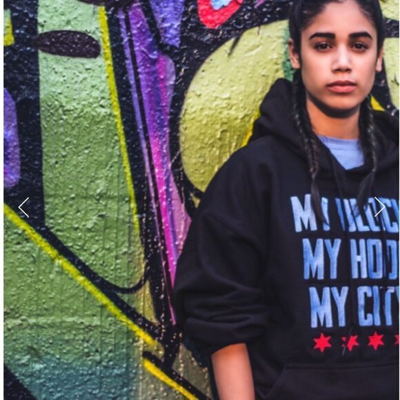 My Block My Hood My City Value The Block Hoodie Burnt‎ Orange S NWT - Picture 4 of 7